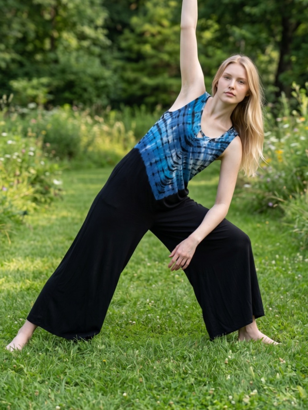 River + Sky relaxed fit boho jumpsuit